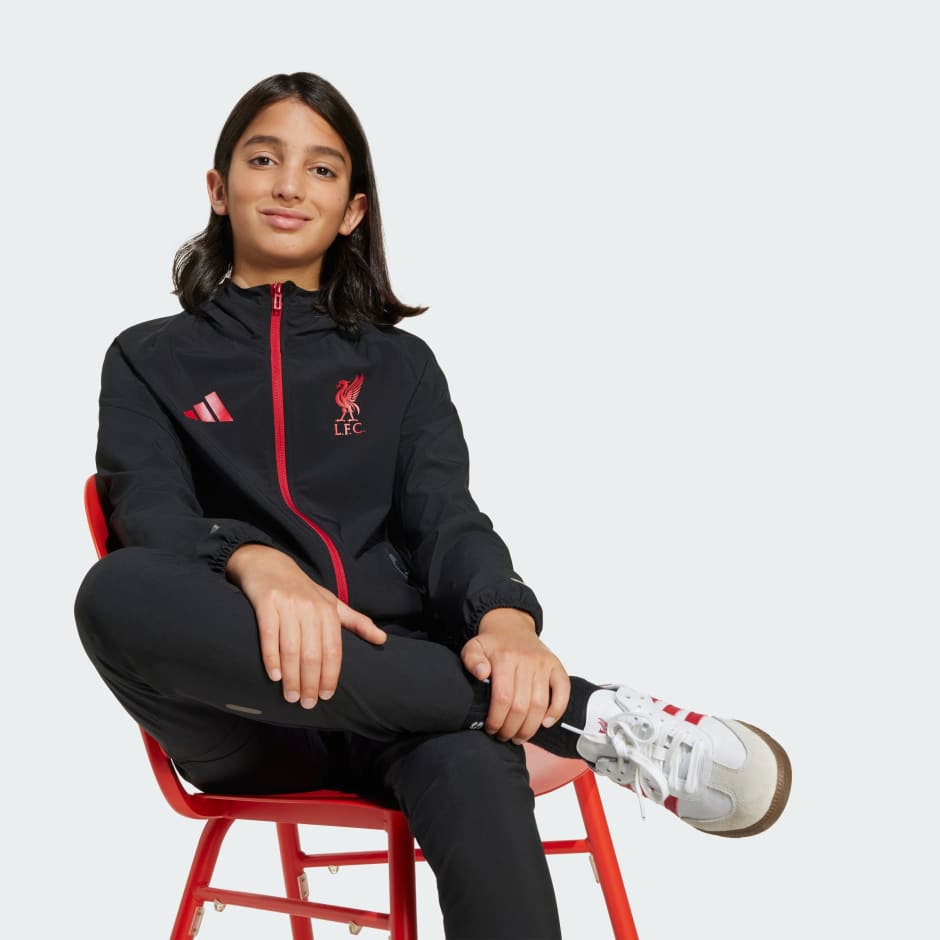 Jachetă de călătorie Liverpool FC Tiro 25 Competition Vis Tech pentru copii