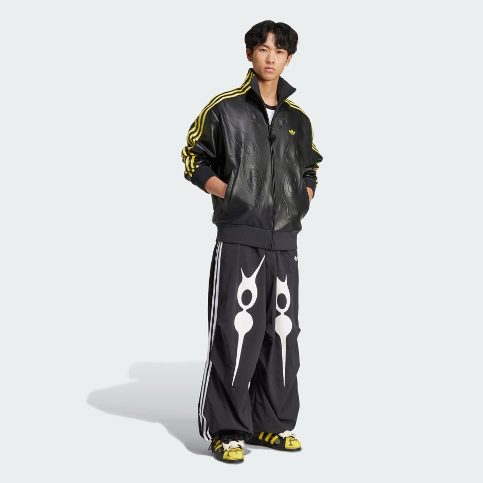 新品M Adidas × OFFGOD ジャケット ブラック KA2281 Offgod Pleather Jacket - Black | adidas Hong Kong