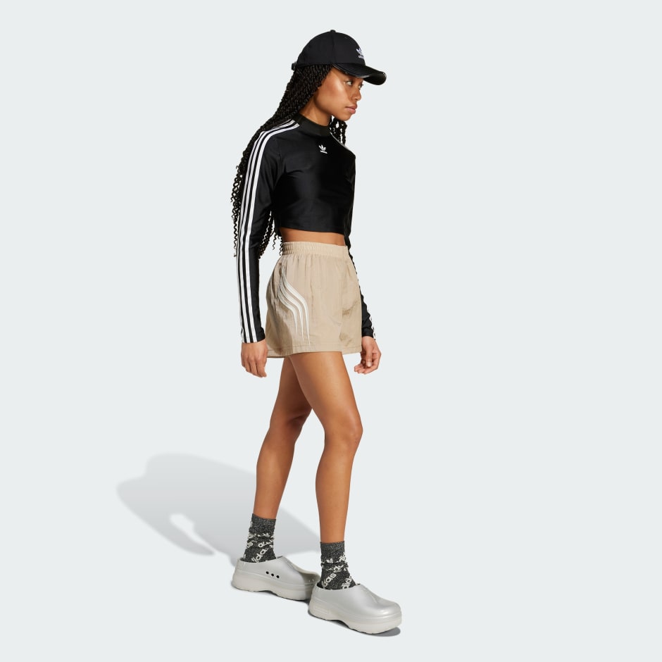 Atlanta Cut Line Nylon Shorts