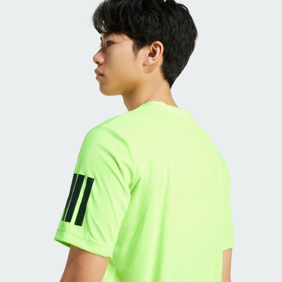 Majica kratkih rukava Club Tennis Climacool s tri pruge