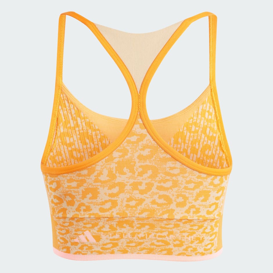 adidas by Stella McCartney TrueStrength Seamless Medium-Support Yoga Sports Bra