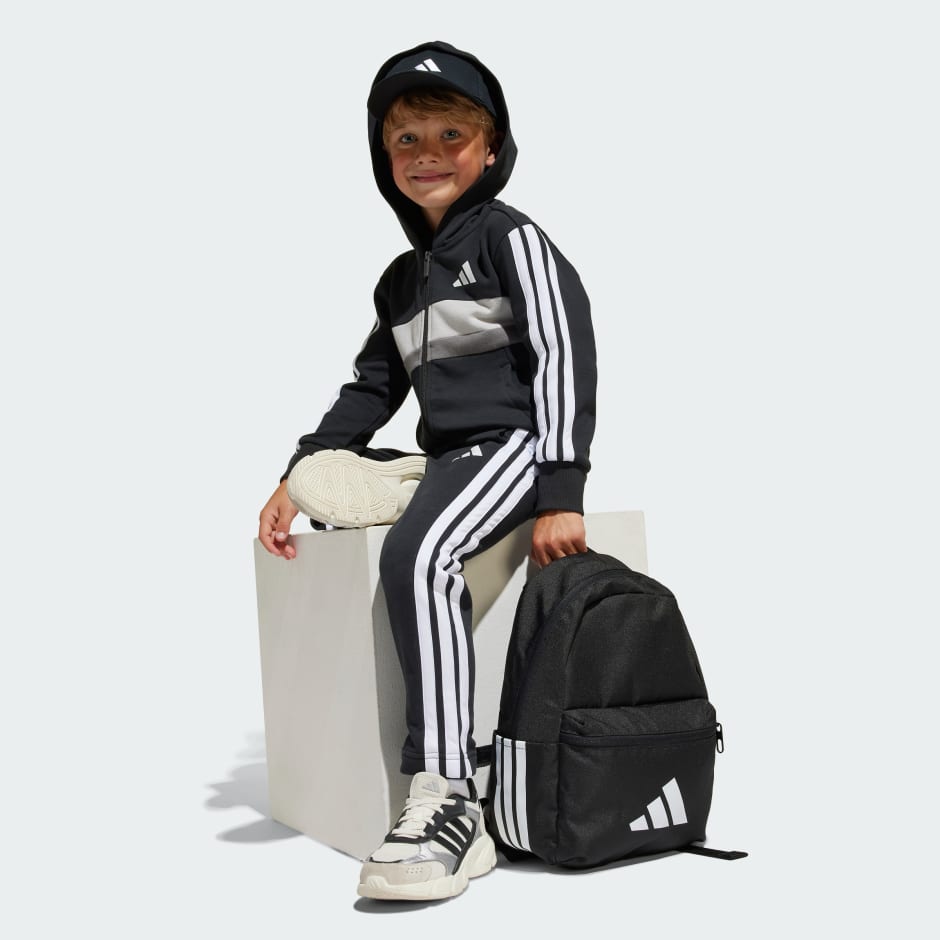Seasonal Essentials Tiberio 3-Stripes Fleece Track Suit Kids