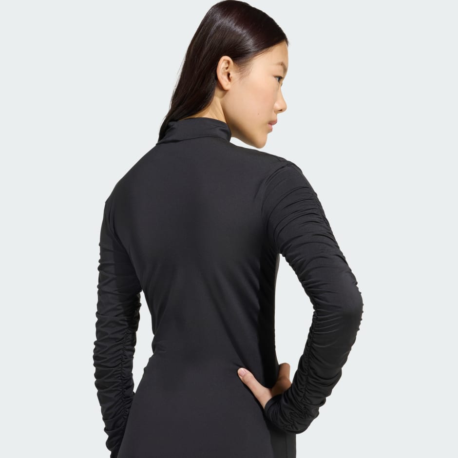 Ruched Long Sleeve Top