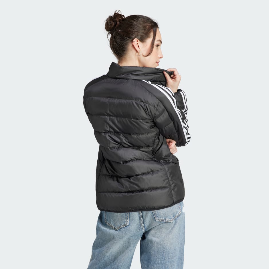 Women's Essentials 3-Stripes Light Down Jacket - | adidas Oman