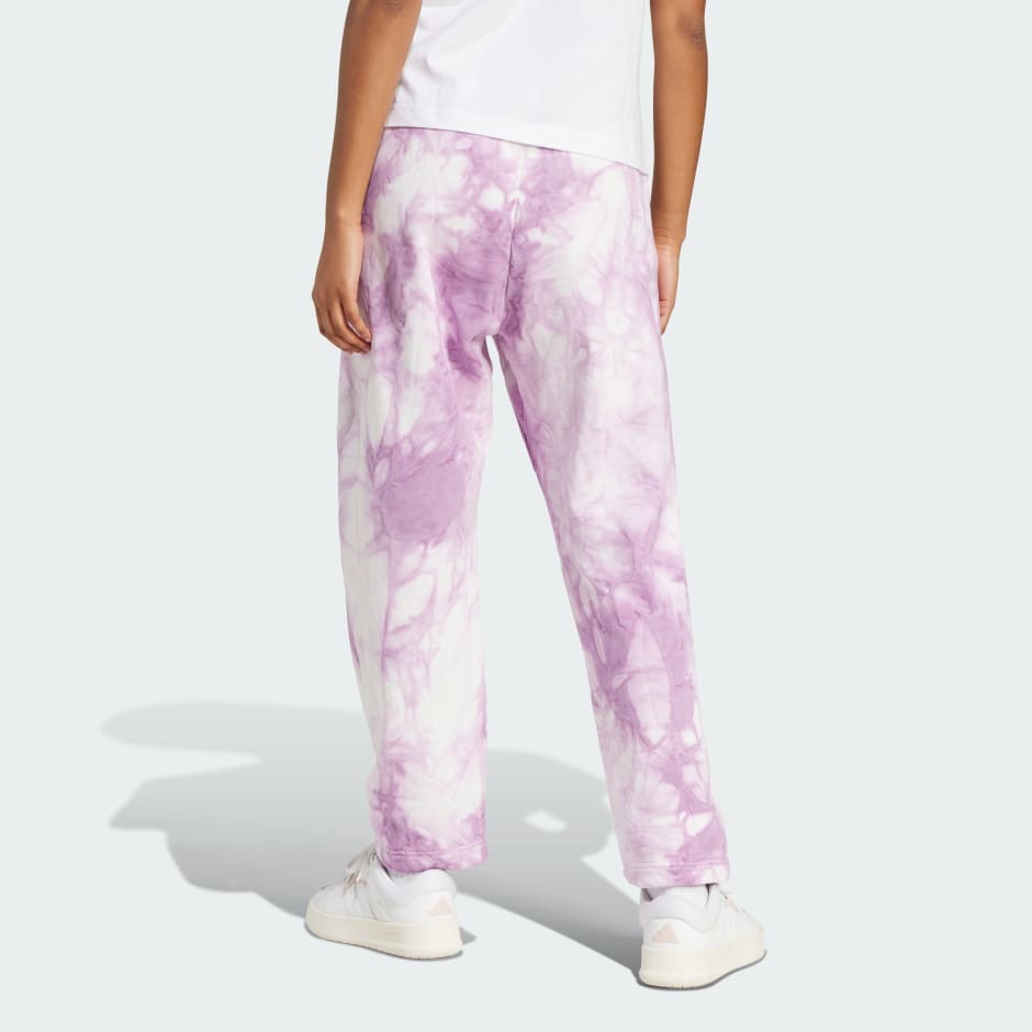 Pantalon coupe barrel molleton Tie-Dye ALL SZN