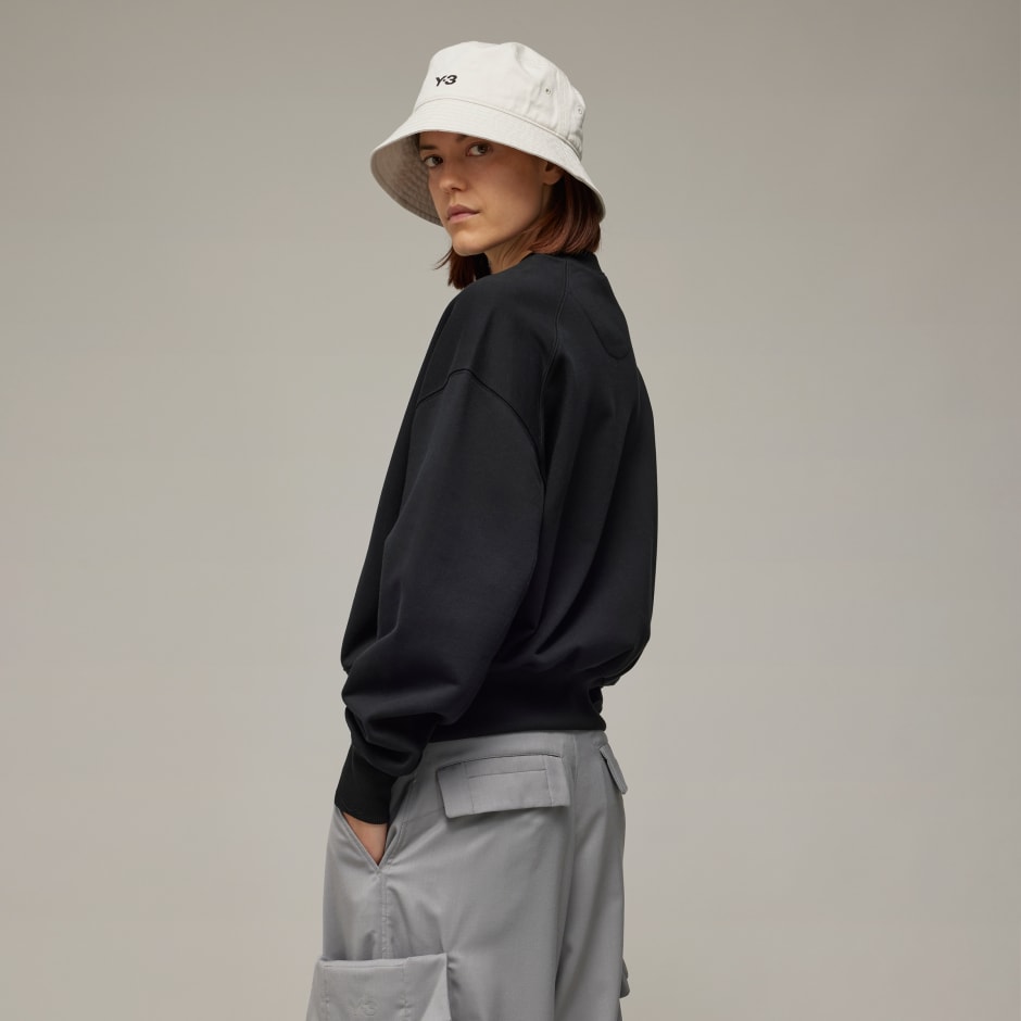 Y-3 French Terry Boxy Crew Sweatshirt