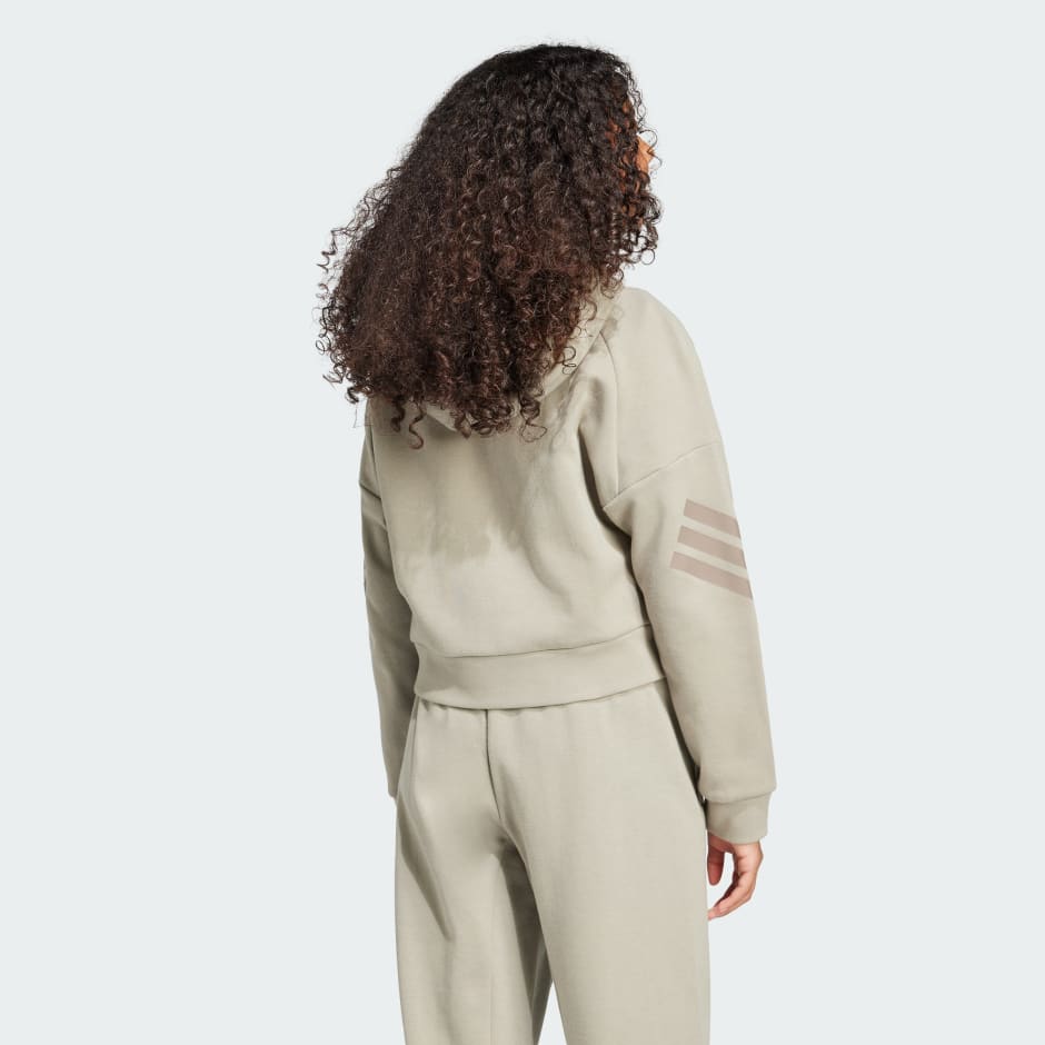 Future Icons 3-Stripes Full-Zip Hooded Track Jacket Kids