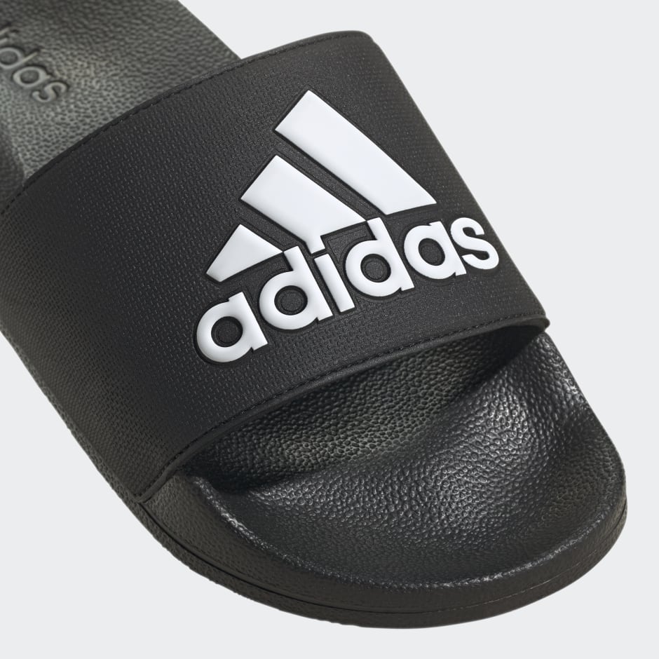 adidas Adilette Shower Slides - Black | BH