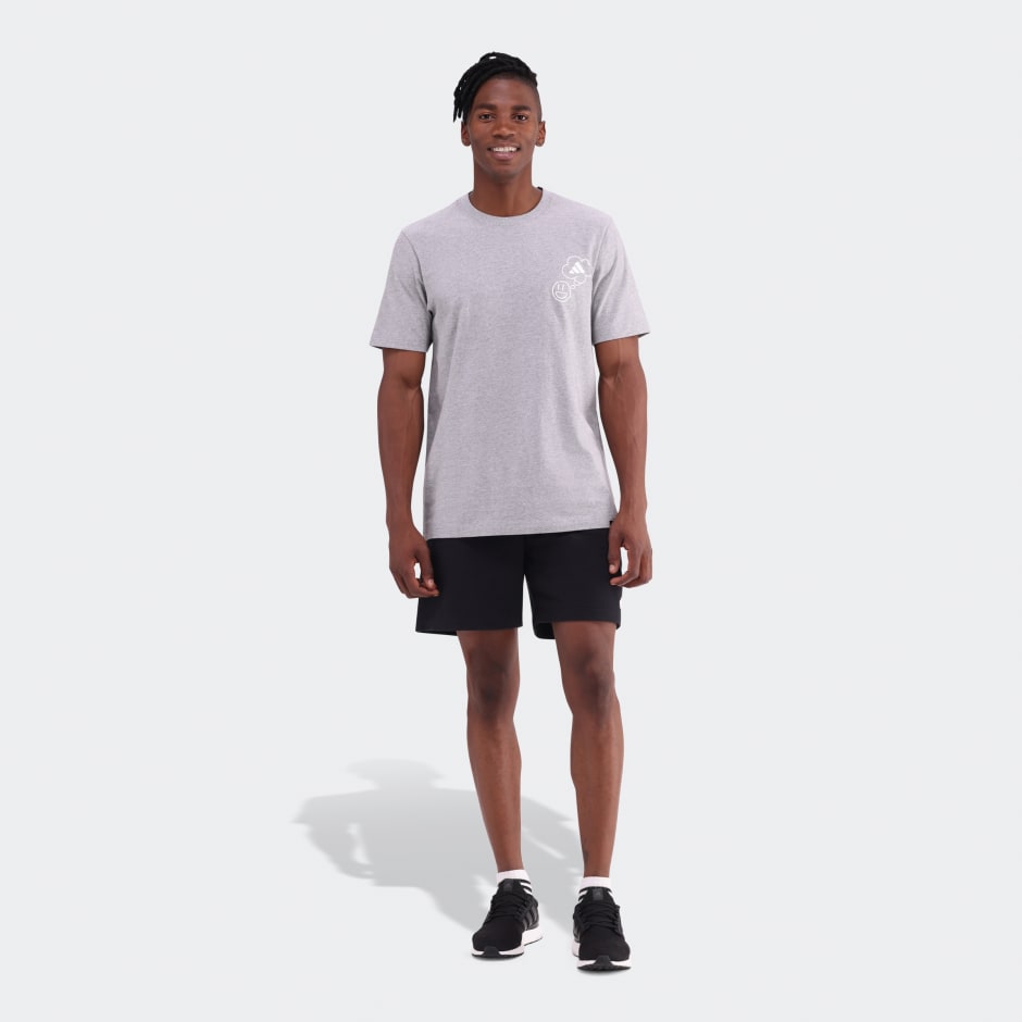 Lounge Verbiage Circle Graphic T-Shirt