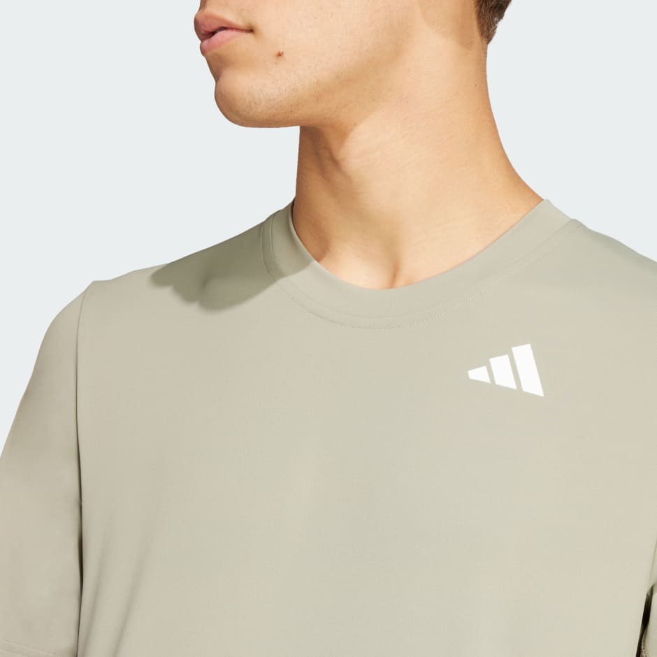 Club 3-Stripes Tennis Tee