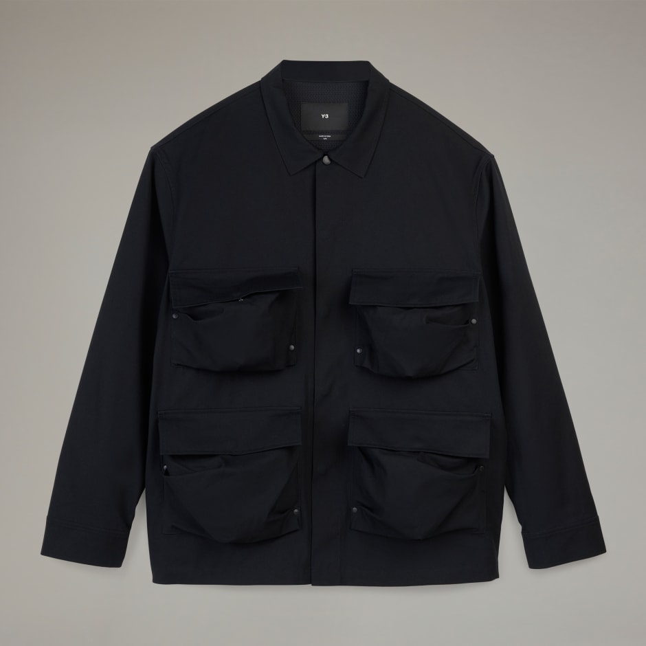 Y-3 Long Sleeve Pocket Overshirt