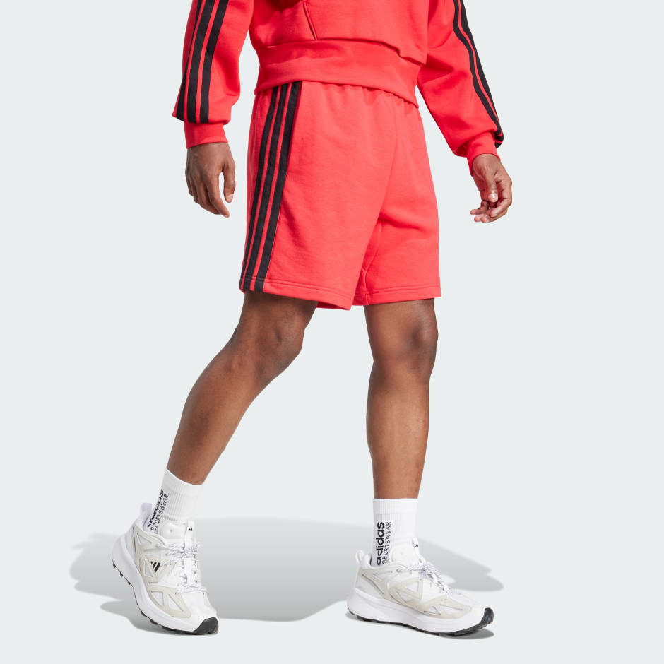 شورت Essential 3-Stripes French Terry