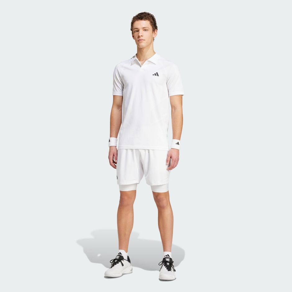 Tricou polo Tenis Pro FreeLift, fără cusături, cu tehnologie AEROREADY