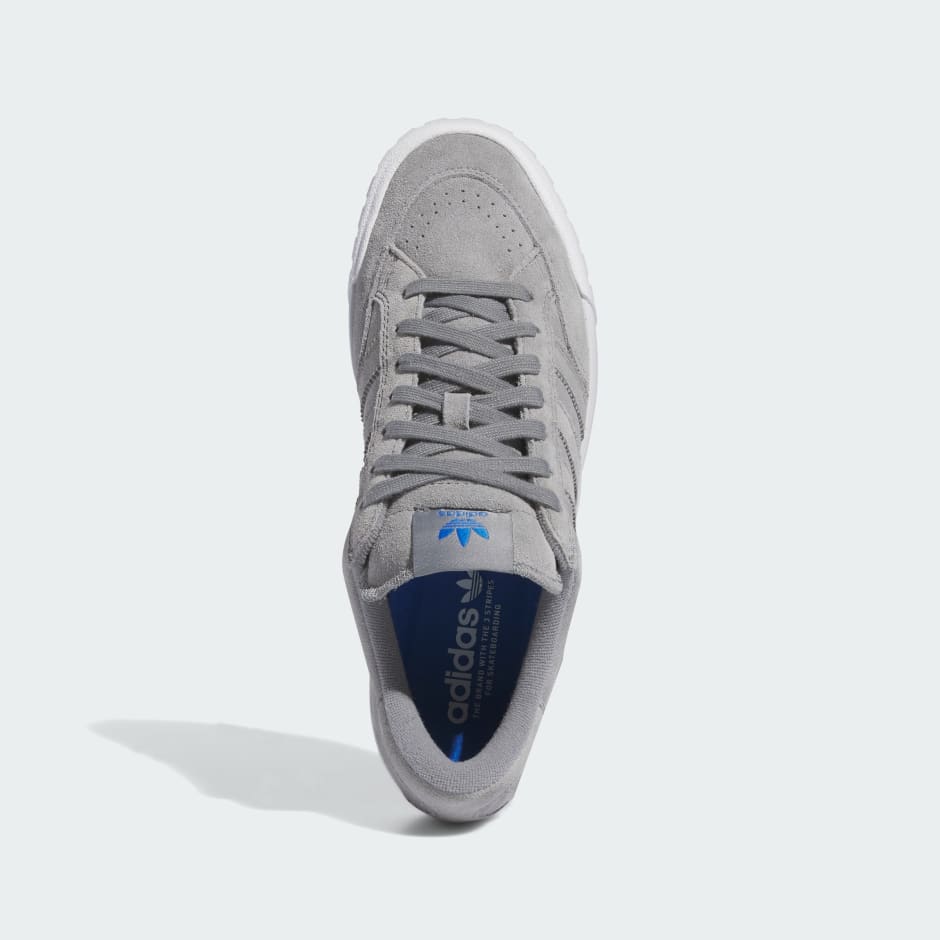 Adidas grey best sale skate shoes