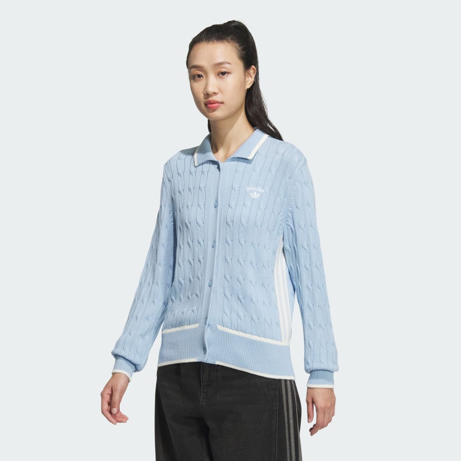 Retro Sport Sporty Club Cardigan