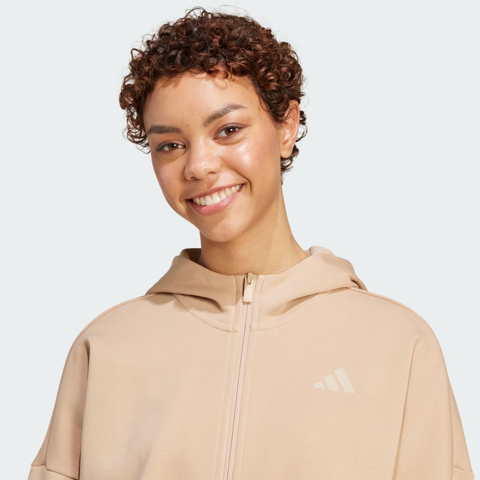Future Icons Small Logo Full-Zip Hoodie