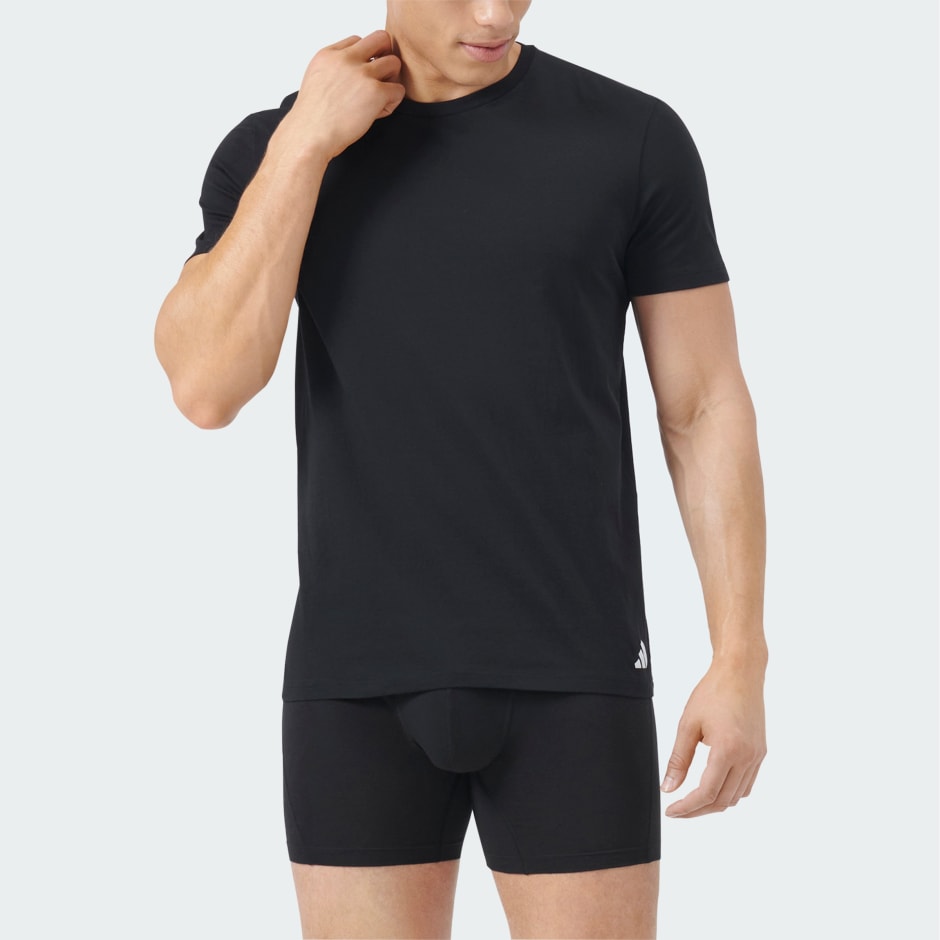 Active Flex Cotton Crewneck Shirt Underwear