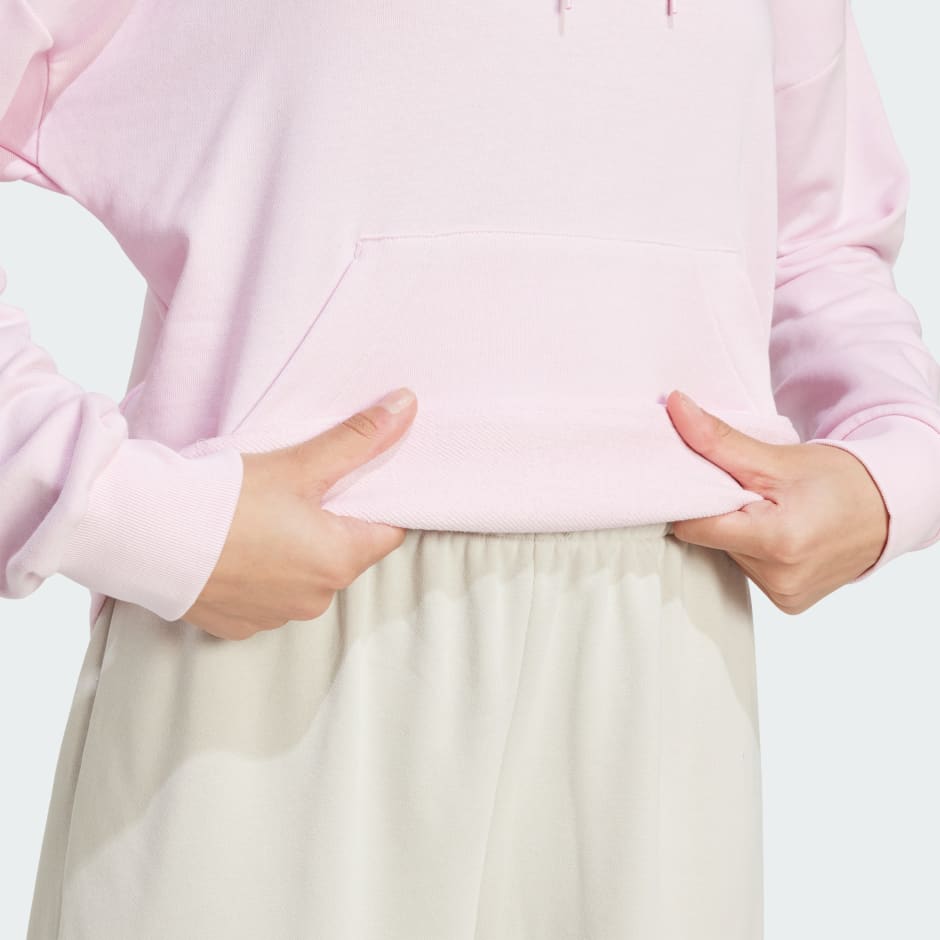 Hanorac flaușat Essentials Linear