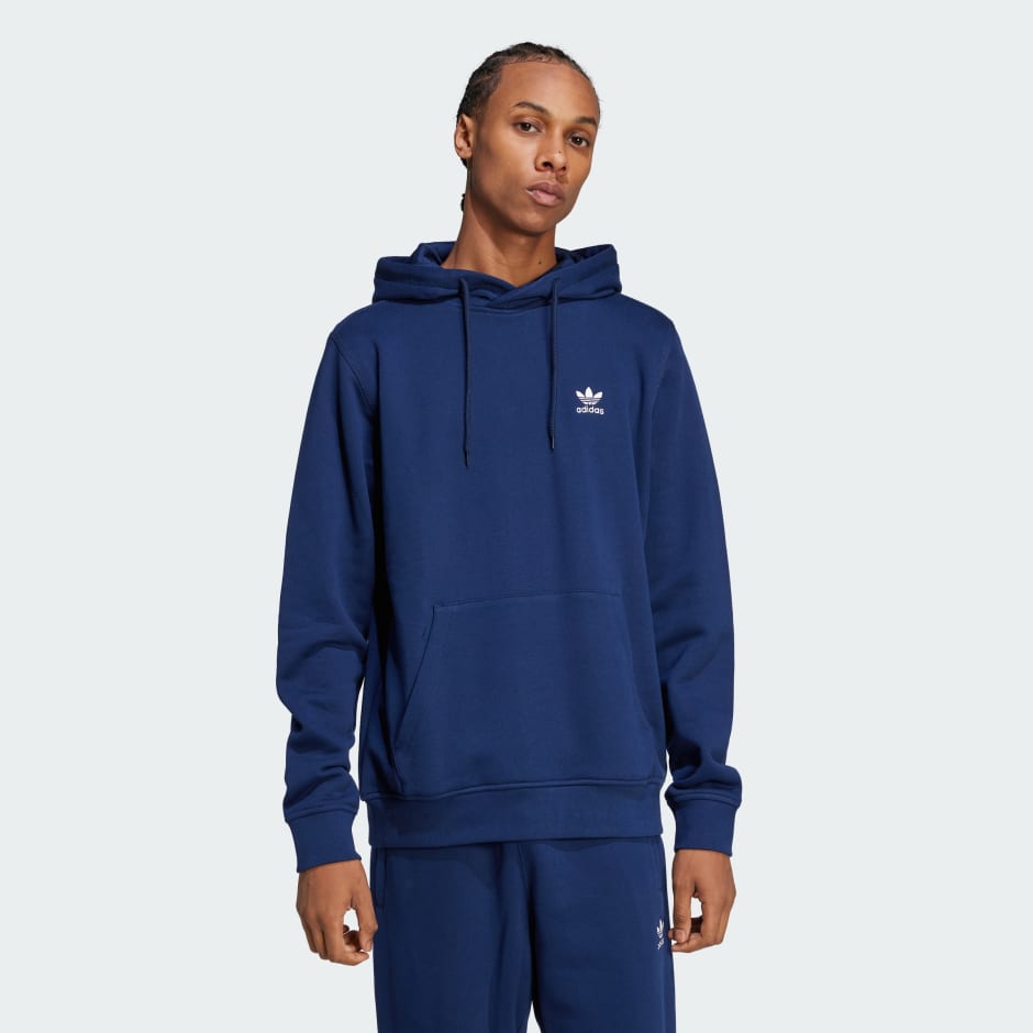 Trefoil Essentials Hoodie French Terry