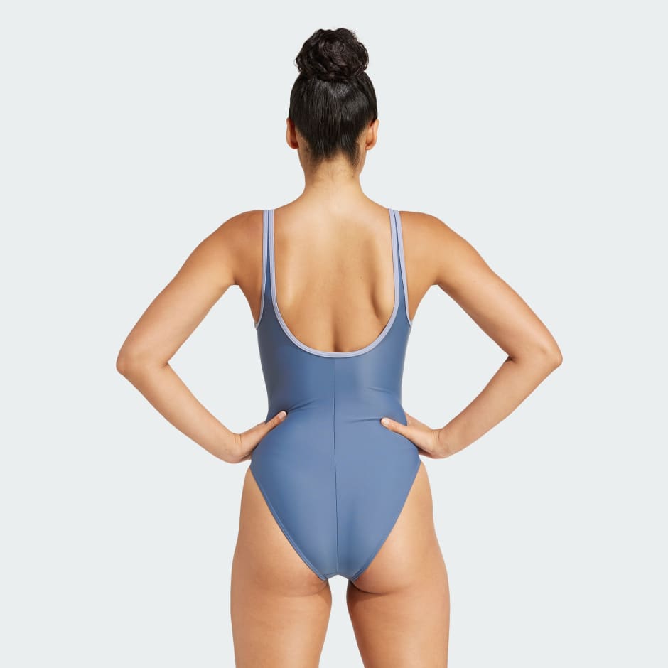 Costum de baie Sportswear cu spate în U