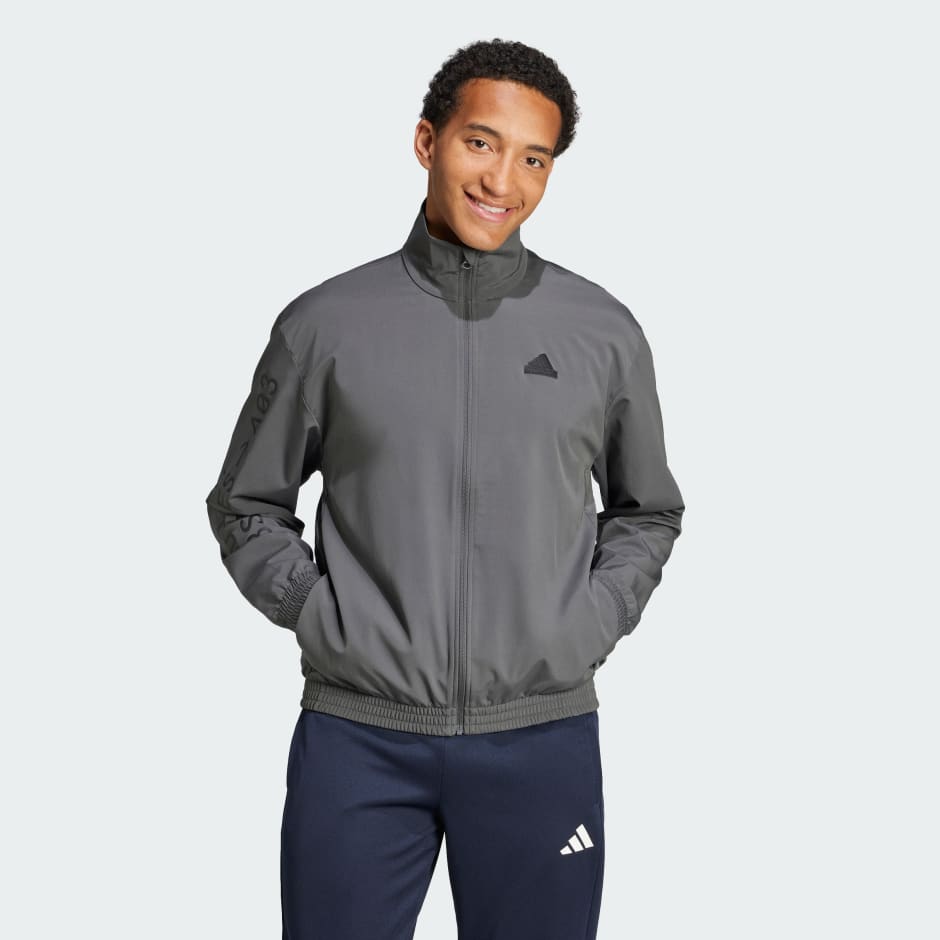 Brand Love Woven Track Jacket