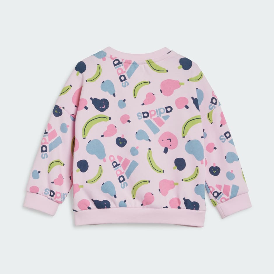 Essentials Allover Print Jogger Set Kids