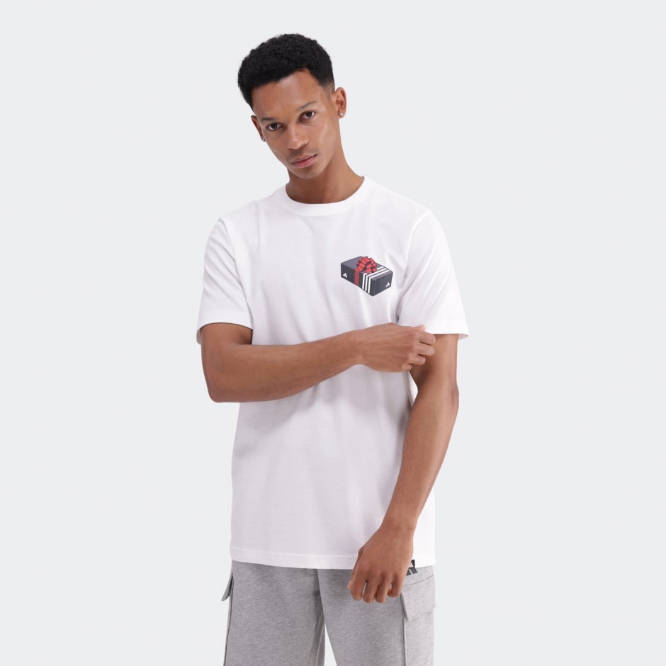 3-Stripes Lights Giftbox Graphic T-Shirt