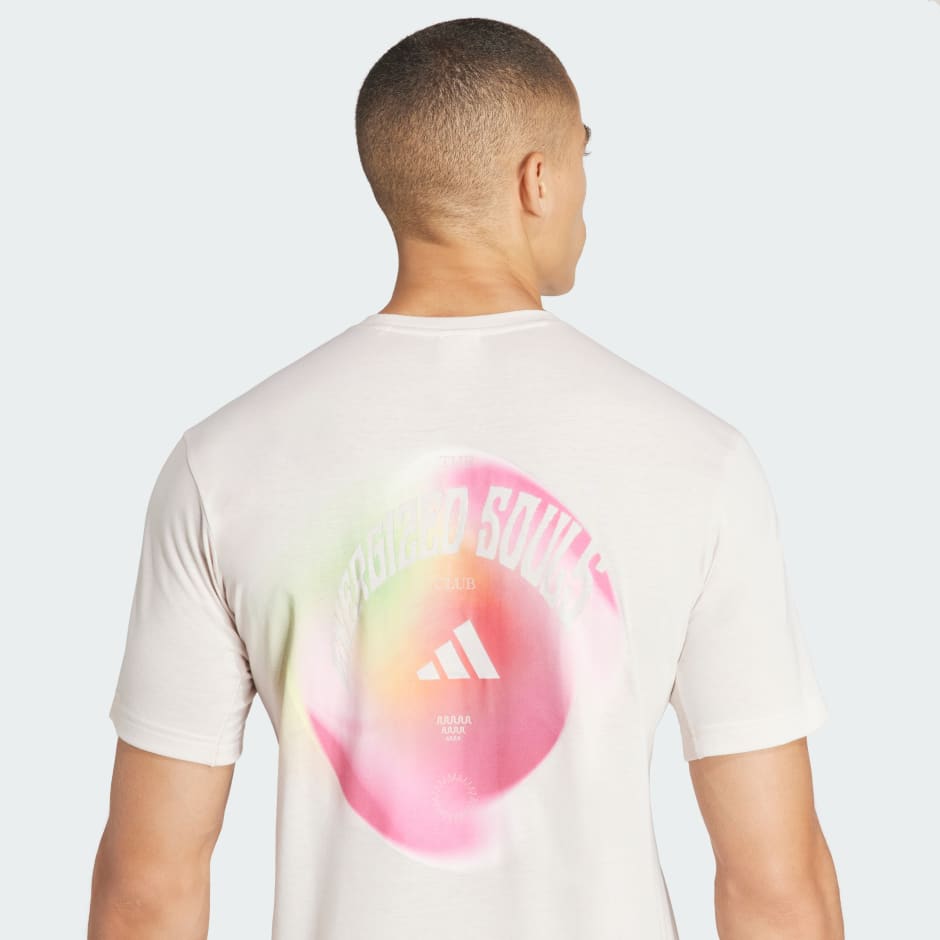 Pink adidas 2024 t shirt mens