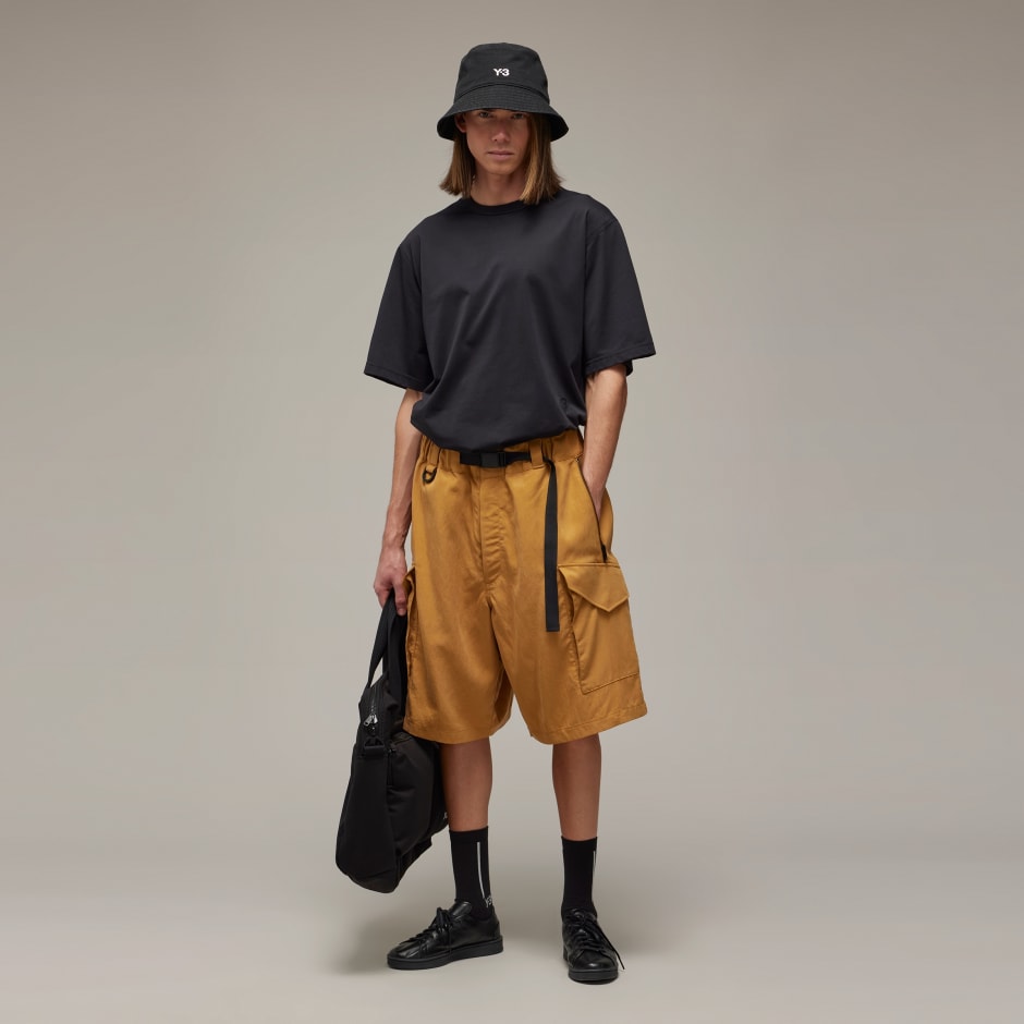 Y-3 Washed Twill Shorts