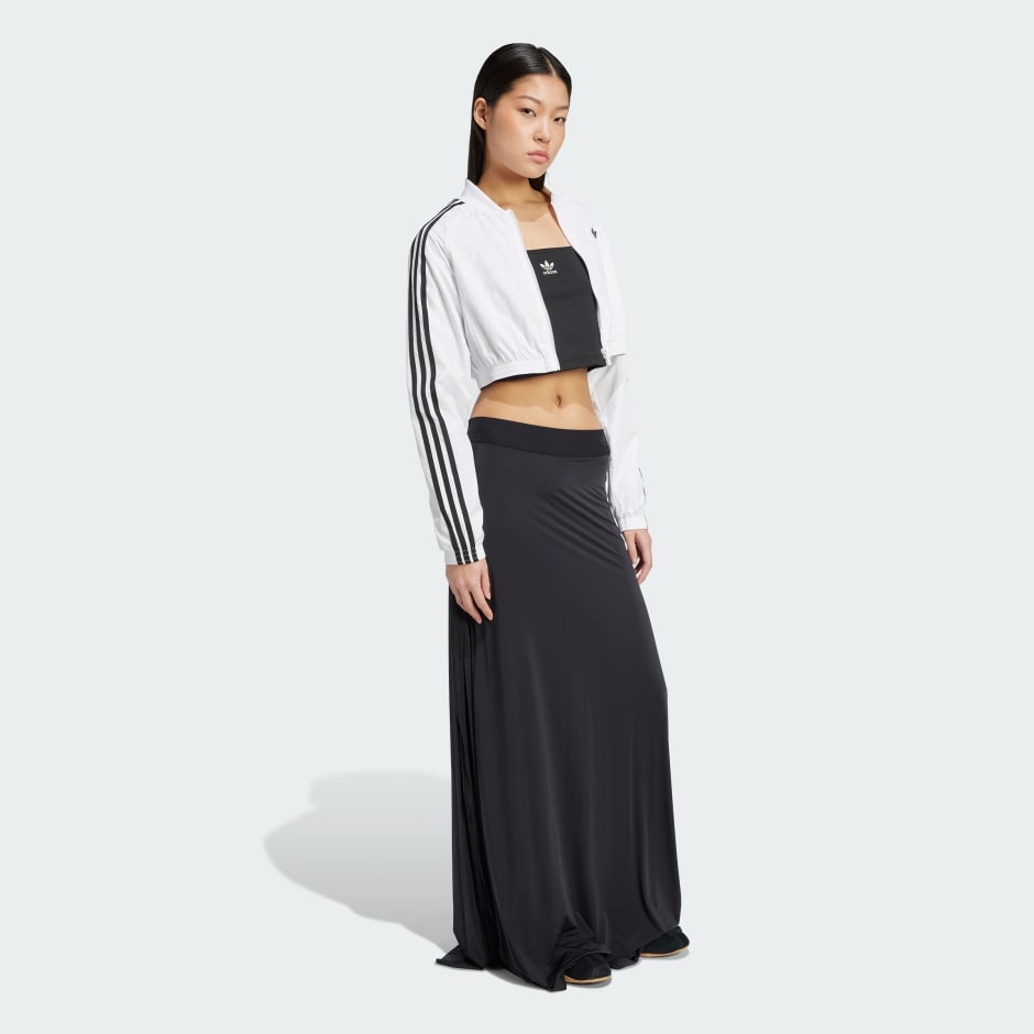 Adicolor Sheer 3-Stripes Long Skirt