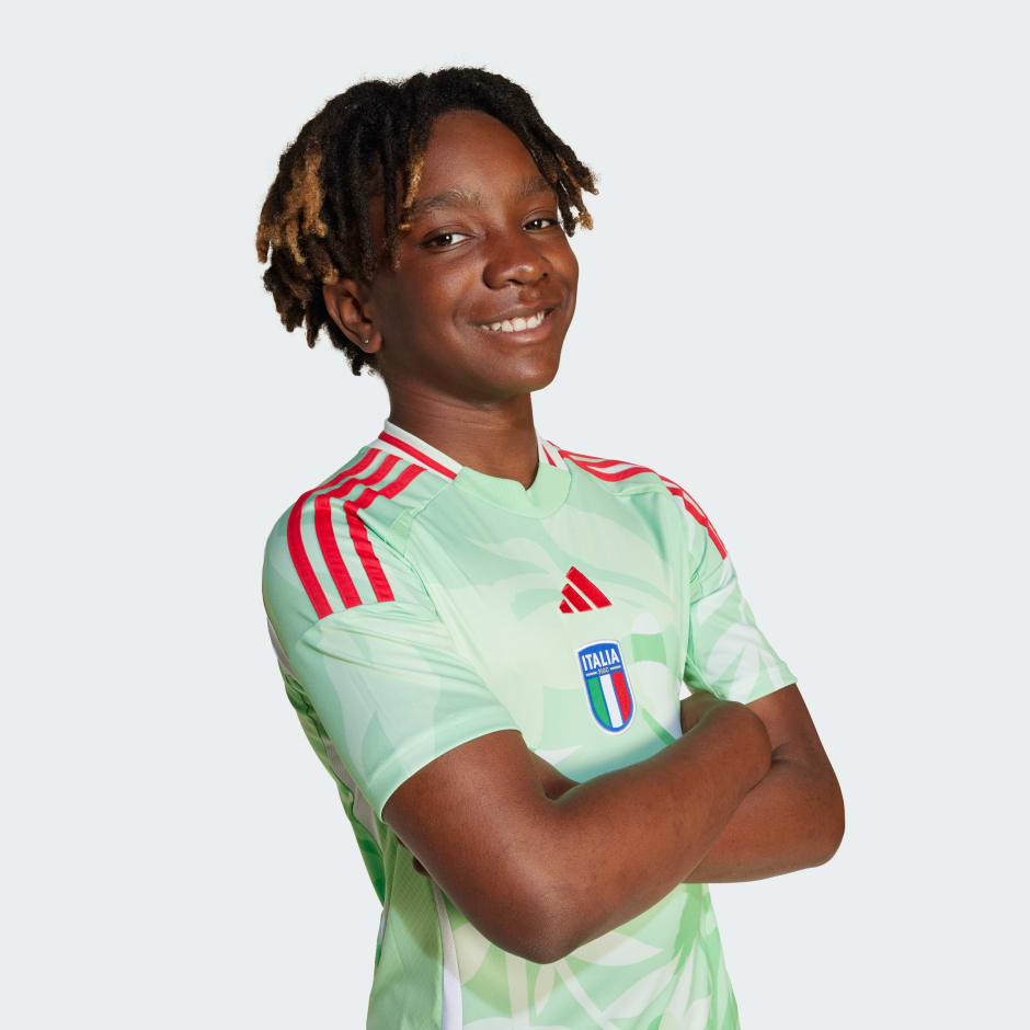 Italy 25 (Women's Team) Away Jersey Kids