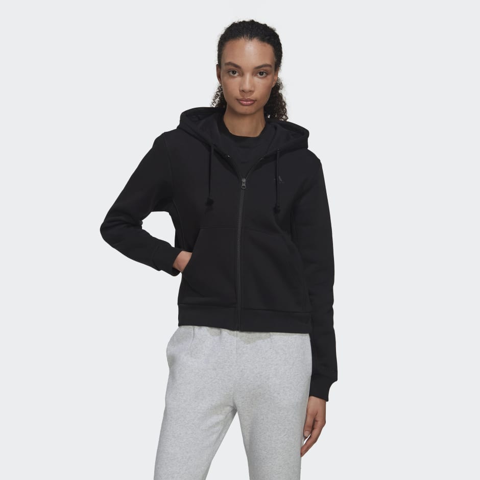 Black ALL adidas adidas Hoodie Fleece SZN | Full-Zip - LK