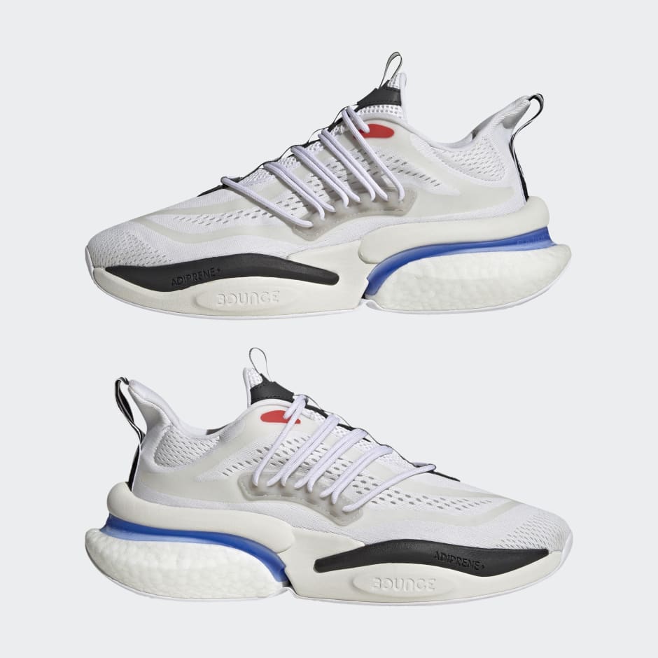 Men's Shoes - Alphaboost V1 Shoes - White | adidas Qatar