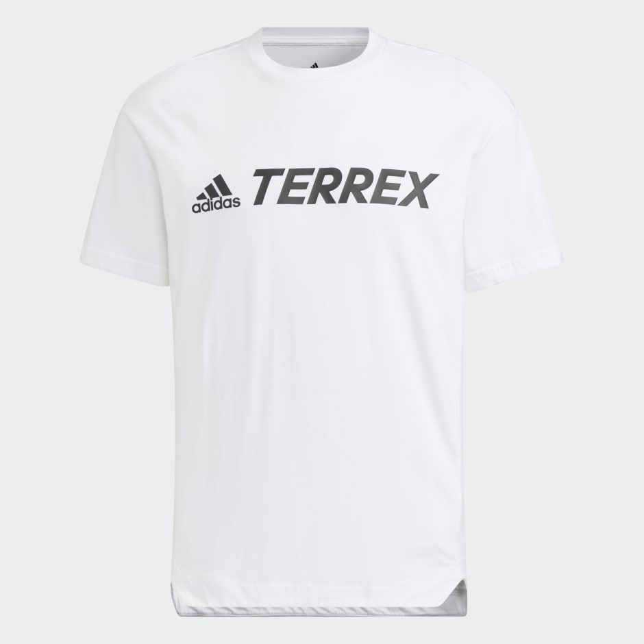 adidas Terrex Traveer Short Sleeve Logo Tee - White | adidas ZA
