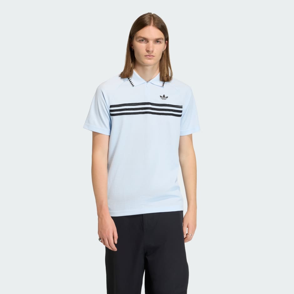 TRICOU POLO CHEST STRIPES SLIM