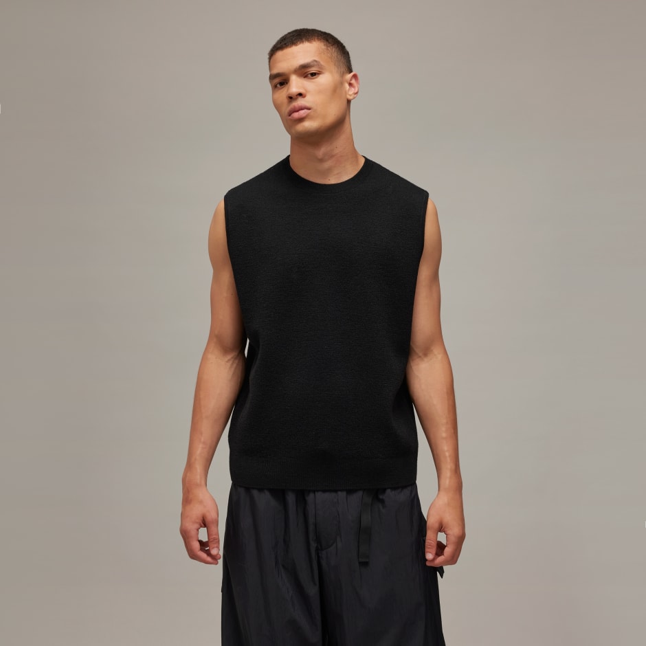 Y-3 3-Stripes Knit Vest