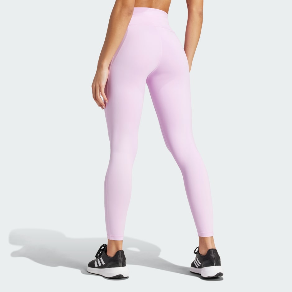 Clothing - Running Essentials 7/8 Leggings - Purple | adidas South Africa