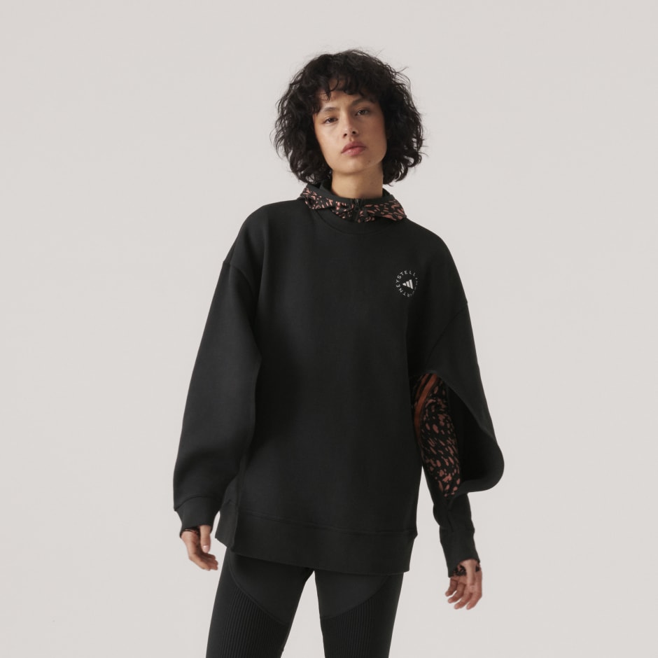 adidas by McCartney Sweatshirt Black | adidas OM