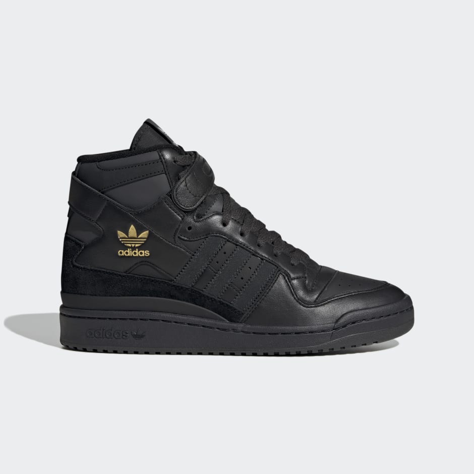 adidas Forum 84 High Shoes - Black | adidas LK