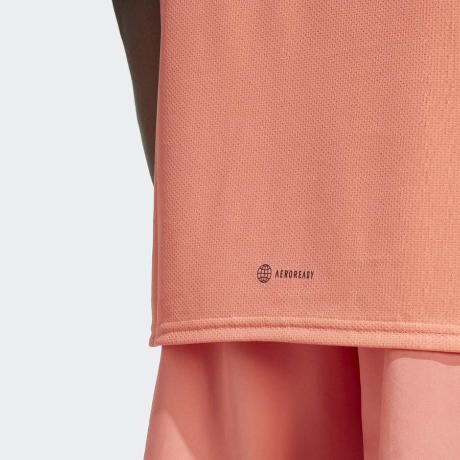 Clothing - AEROREADY Designed for Movement Tee - Orange | adidas South ...