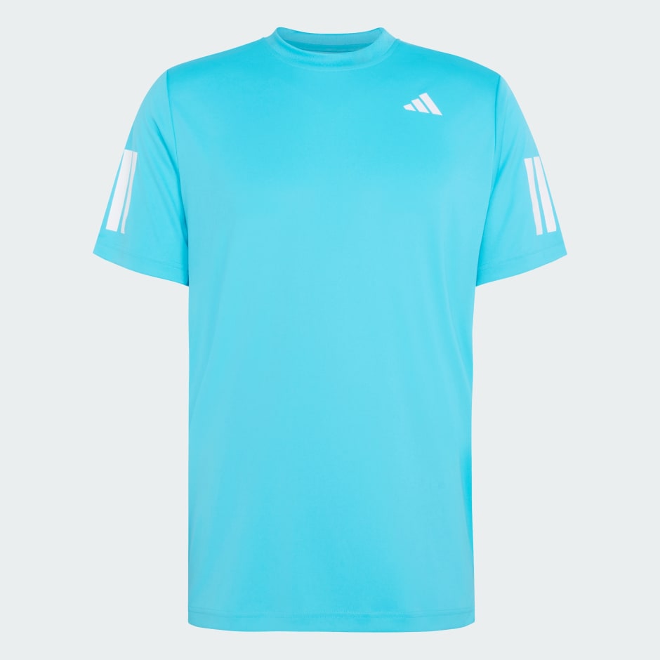 Camiseta de tenis 3 Rayas Club Climacool