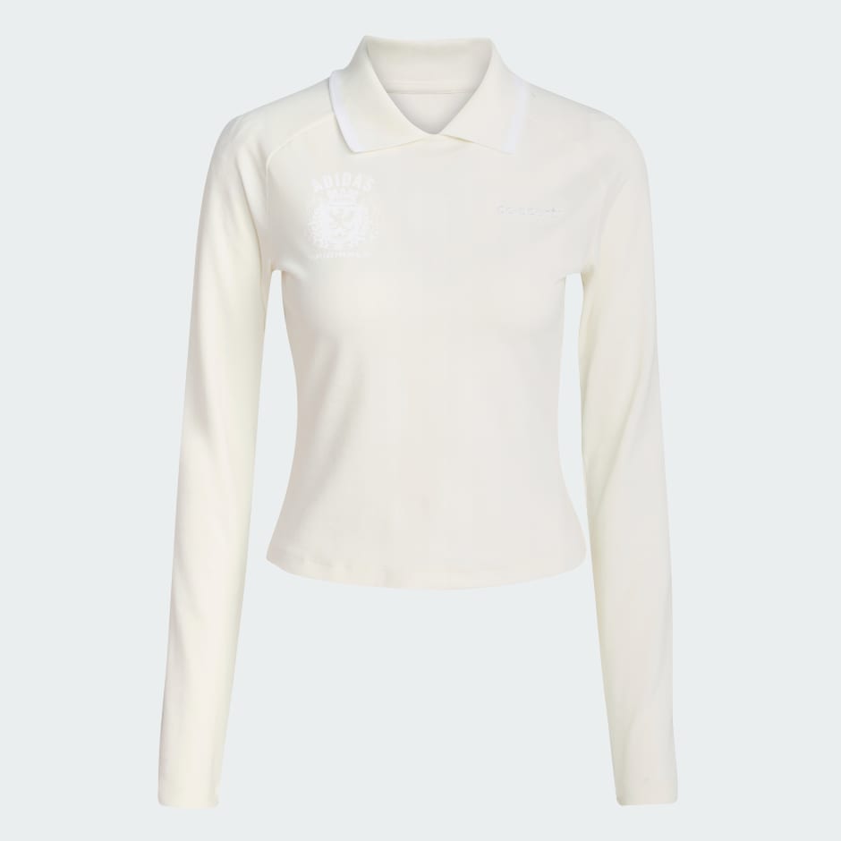 Tricou cu m&acirc;necă lungă și emblemă