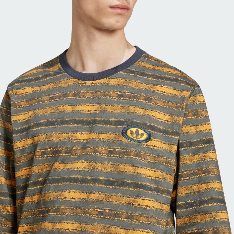 adidas Originals 90s Long Sleeve Stripe Tee