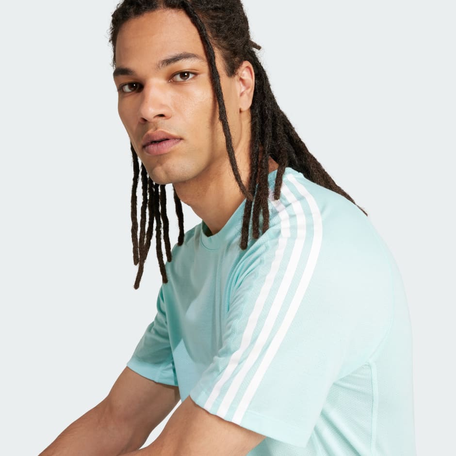 Own the Run 3-Stripes Tee