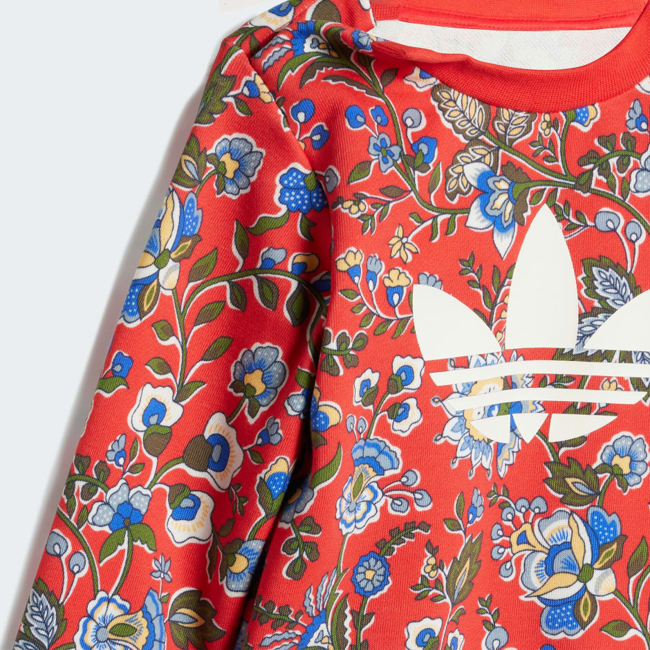 Dječji komplet s okruglim izrezom adidas Originals X Liberty London