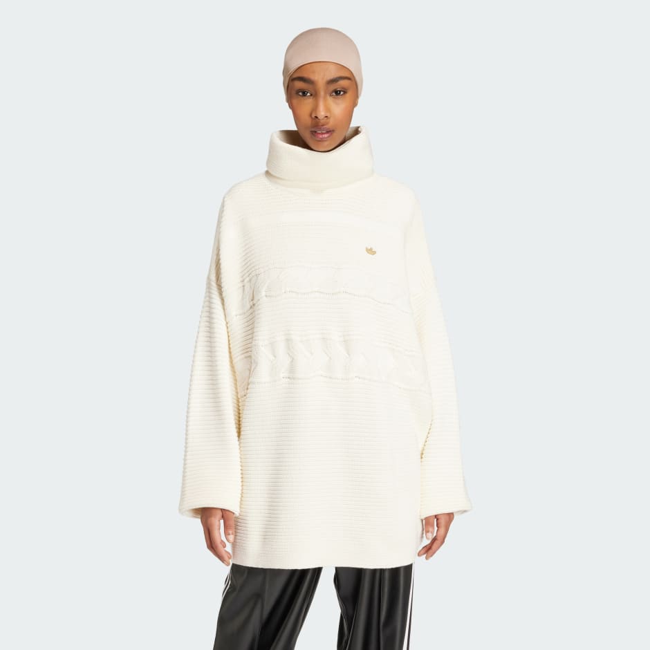 Premium Oversized Knit Turtleneck