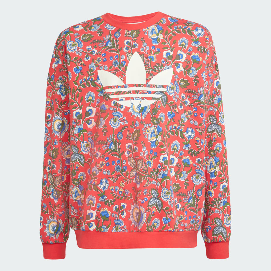 Bluză sport adidas Originals x Liberty London pentru copii
