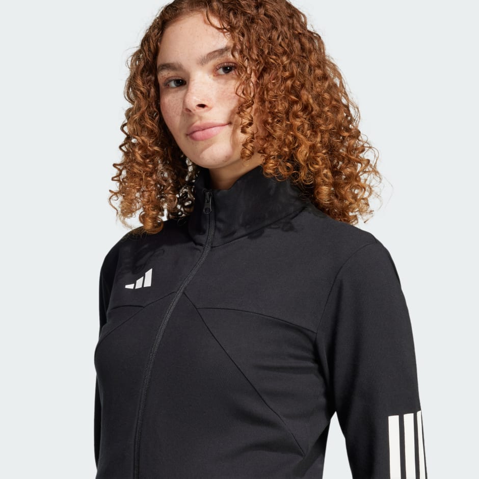 adidas Tiro Cut 3-Stripes Slim Fitted High-Neck Track Top