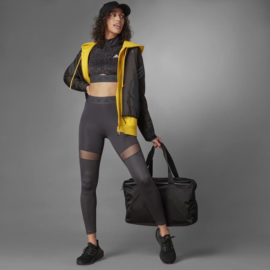 Hyperglam Crop Zip Tee