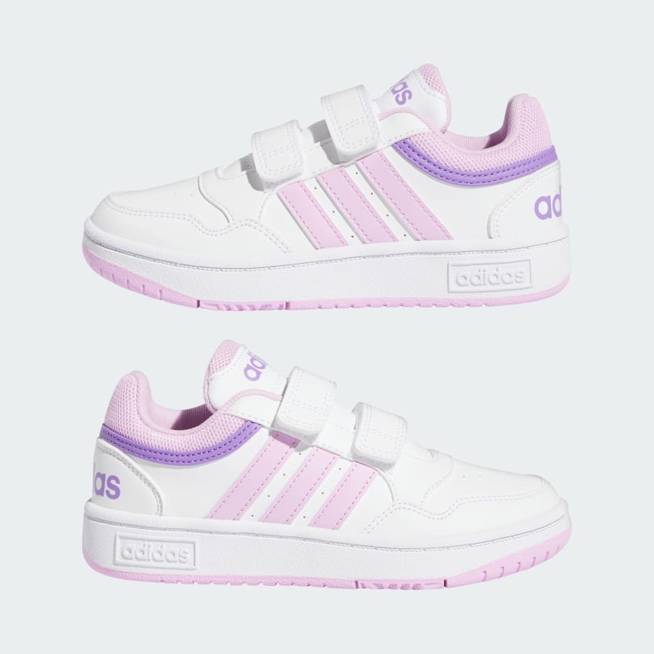 Tenis Hoops Lifestyle Basketball Tira Ajustable de Cierre por Contacto